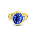 Blue Sapphire Gold Ring R26