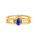 Blue Sapphire Gold Ring R45