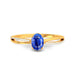 Blue Sapphire Gold Ring R47