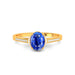 Blue Sapphire Gold Ring R53