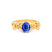 Blue Sapphire Panchdhatu Ring R18