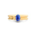 Blue Sapphire Panchdhatu Ring R24
