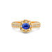 Blue Sapphire Panchdhatu Ring R30