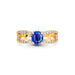 Blue Sapphire Panchdhatu Ring R34