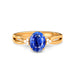 Blue Sapphire Panchdhatu Ring R46