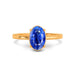 Blue Sapphire Panchdhatu Ring R48