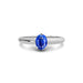 Blue Sapphire Sterling Silver Ring R13