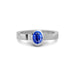 Blue Sapphire Sterling Silver Ring R23