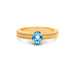Blue Topaz Panchdhatu Ring R3