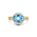 Blue Topaz Panchdhatu Ring R11