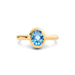 Blue Topaz Panchdhatu Ring R14