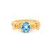 Blue Topaz Panchdhatu Ring R18
