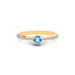 Blue Topaz Panchdhatu Ring R25