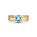 Blue Topaz Panchdhatu Ring R34