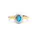 Blue Topaz Panchdhatu Ring R35