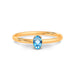 Blue Topaz Panchdhatu Ring R39