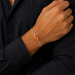 Carnelian Silver Rakhi Bracelet - RK-1CL