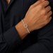 Carnelian Silver Rakhi Bracelet - RK-3CL