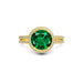 Emerald (Zambia) Gold Ring R11