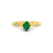 Emerald (Zambia) Gold Ring R15
