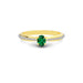 Emerald (Zambia) Gold Ring R25