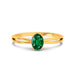 Emerald (Zambia) Gold Ring R43