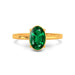 Emerald (Zambia) Gold Ring R48
