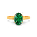 Emerald (Zambia) Gold Ring R49
