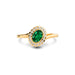 Emerald (Zambia) Panchdhatu Ring R5