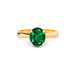 Emerald (Zambia) Panchdhatu Ring R7