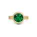 Emerald (Zambia) Panchdhatu Ring R11
