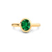Emerald (Zambia) Panchdhatu Ring R14