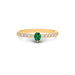Emerald (Zambia) Panchdhatu Ring R20