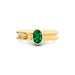 Emerald (Zambia) Panchdhatu Ring R24