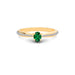 Emerald (Zambia) Panchdhatu Ring R25