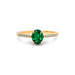 Emerald (Zambia) Panchdhatu Ring R28
