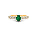 Emerald (Zambia) Panchdhatu Ring R29