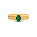 Emerald (Zambia) Panchdhatu Ring R33