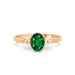 Emerald (Zambia) Panchdhatu Ring R38