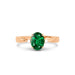 Emerald (Zambia) Panchdhatu Ring R42