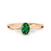 Emerald (Zambia) Panchdhatu Ring R47