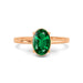 Emerald (Zambia) Panchdhatu Ring R48