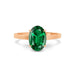 Emerald (Zambia) Panchdhatu Ring R49