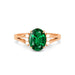 Emerald (Zambia) Panchdhatu Ring R52