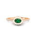 Emerald (Zambia) Panchdhatu Ring R55