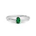 Emerald (Zambia) Platinum Ring R39