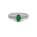 Emerald  Gemstone R3 Sterling Silver Ring