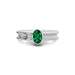 Emerald (Zambia) Sterling Silver Ring R24