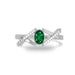 Emerald (Zambia) Sterling Silver Ring R36
