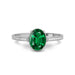 Emerald (Zambia) Sterling Silver Ring R50